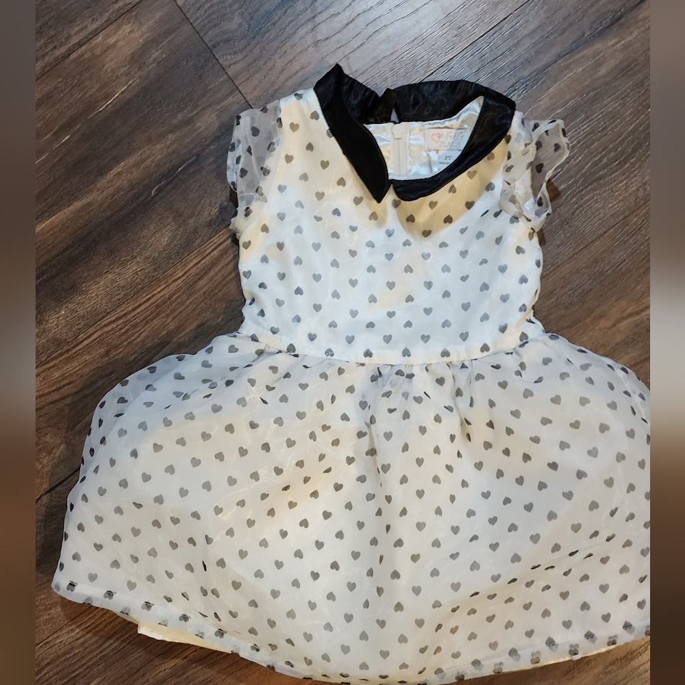 Cildrens place heart themed dress